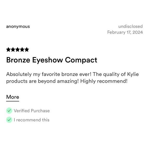 🎉HP🎉 Kylie Cosmetics Mini Pressed Powder Eyeshadow Palette: The Mini Bronze - Picture 8 of 10